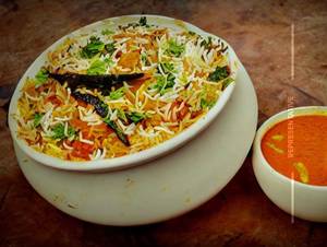 Veg hyderabadi biryani [full]