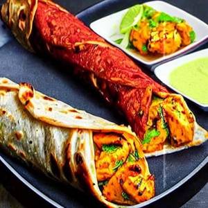 Reshmi Chicken Tikka Roll