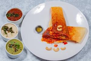 Tomato Cashew Dosa