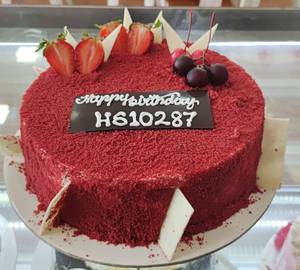 Eggless Red Velvet