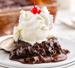 Chocolate Pastry Sundae Vanilla Ice Cream