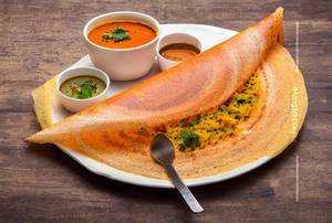 Onion Paneer Masala Dosa