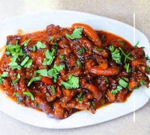 Mushroom Chilli Dry