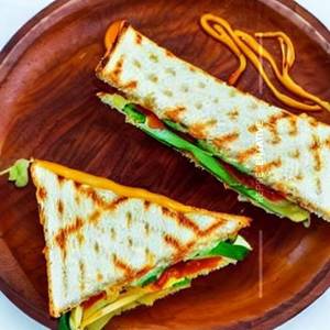 Double Cheese Grilled Sandwich