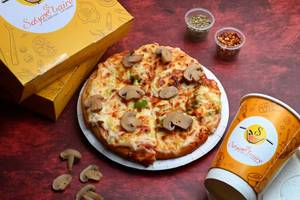 Mushroom Cheese Pizza [6 inches]