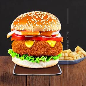 Jumbo Chicken Crunchy Burger