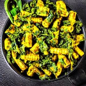Baby Corn Palak