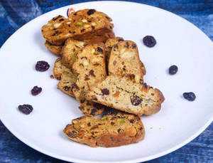 Pistachio And Cranberry Biscotti
