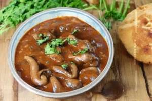 Mushroom chilli  gravy