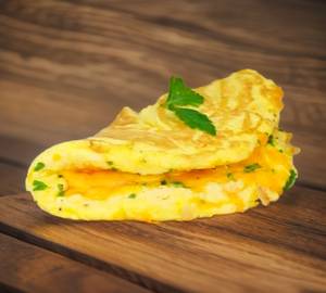 Plain Egg Omelette (1 Egg)