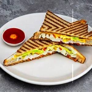 Veg Raseela Cheese Sandwich