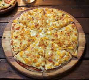 Sweet corn  pizza