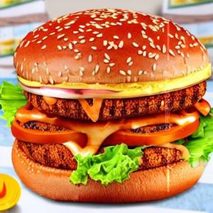 Grilled Paneer Peri Peri Burger