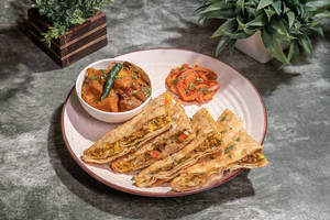 Double Egg Mughlai Paratha