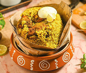 Donne Kshatriya Kebab Biryani