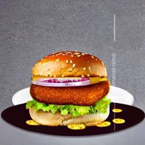 Paneer Chilli Burger