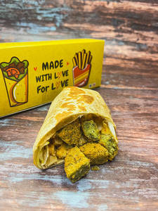 Cheesy Falafel Shawarma