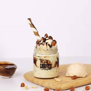 Caramel Stone Dessert Jar