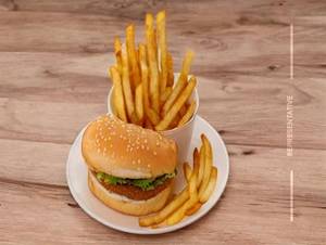 French Frie Burger