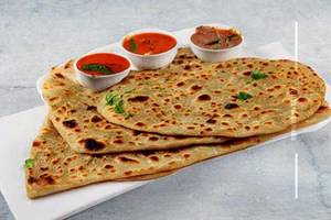 Aloo Pyaz Paratha Tawa