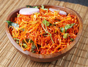 Schezwan Veg Fried Noodles