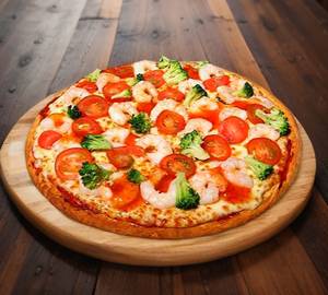 Corn Tomato Pizza [ 7 Inches ] +  250 Ml Thumsup Soft Drink