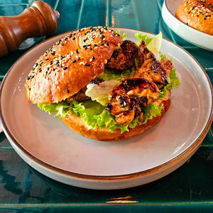 Grilled Chicken Bagel