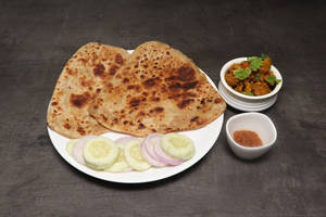 Gobhi Aloo & Paratha Combo