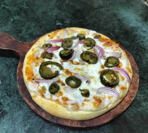 Onion and Jalapeno Pizza [7 Inches]