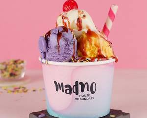 Rainbow Ice Cream Sundae