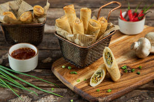 Spring Rolls Thai Style