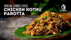 Chicken Kothu Parotta
