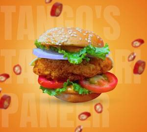 Tango's Tandoori Paneer Burger