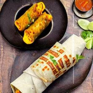 Garlic Malai Paneer Roll