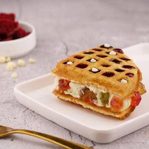 Berries And Cream Waffle