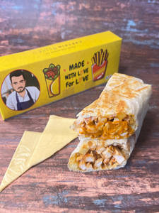 Cheesy Chicken Shawarma