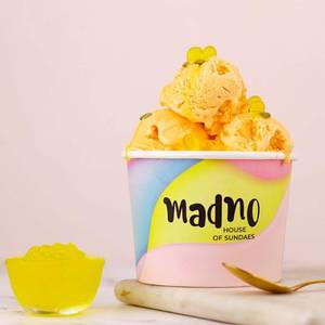 Mango Delight Boba Sundae
