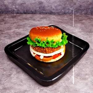 Veg Chilli Lava Burger