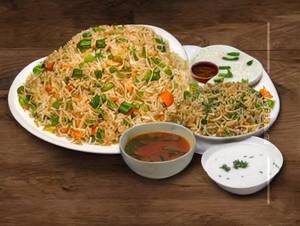 Egg Manchurian Fried Rice