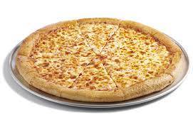 Classic cheese pizza                     