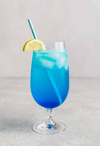 Blue Lagoon Mocktail