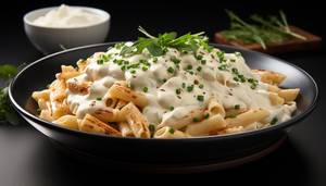 White pasta