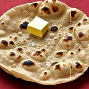 Butter tawa roti
