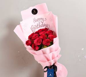 Radiance Rose Birthday Bouquet