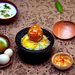 Nawabi Biryani Egg