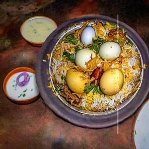 Egg biryani