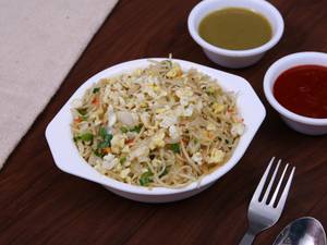 Egg Pepper Noodles