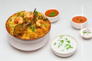 Special Prawns Biryani