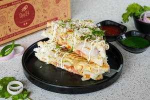 veg mini club cheese sandwich
