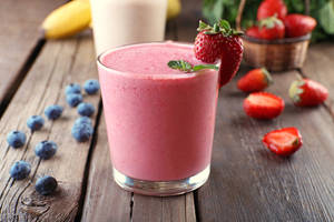 Strawberry [Ice Cream Shake]